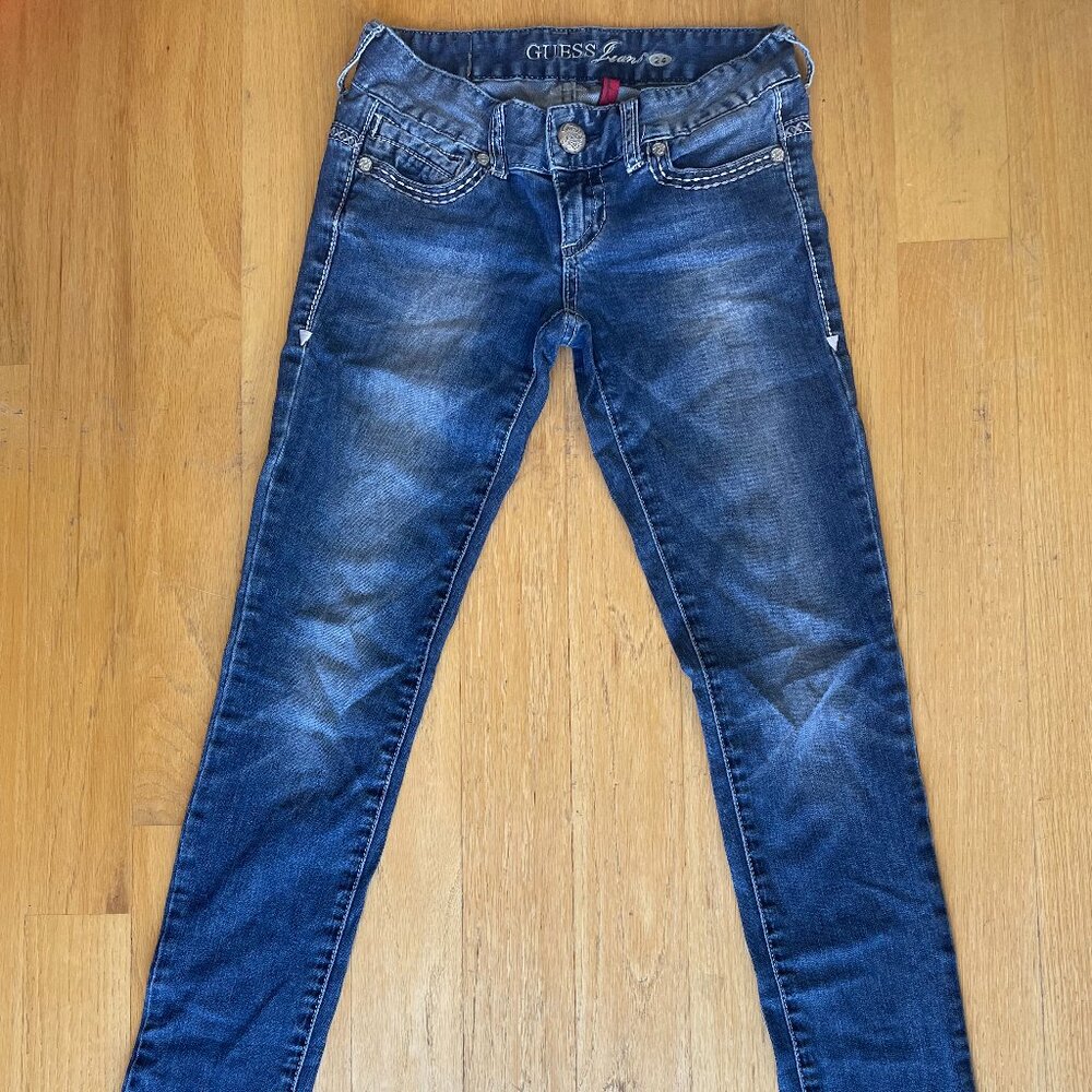 GUESS Jeans Daredevil Low-Rise Skinny Leg